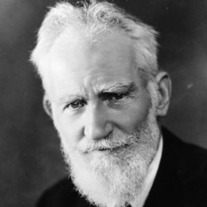 circa 1938: George Bernard Shaw (1856 - 1950) the dramatist, critic, writer, and vegetarian who was born in Dublin. (Photo by Hulton Archive/Getty Images)